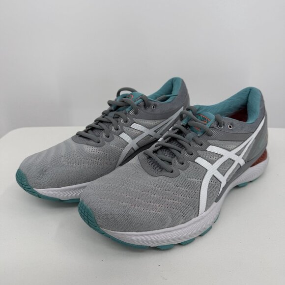 Asics Women's GEL-Nimbus 22 Running Shoes size 11 1012A587 Sheet Rock Gray/White - Picture 4 of 10